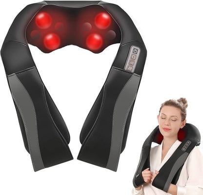 Soothera DeepRelief Heated Neck & Shoulder Massager